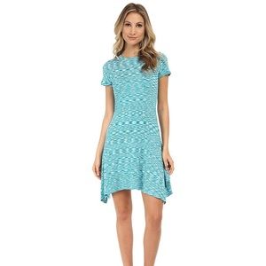 Michael Kors Teal Space Dye Dress